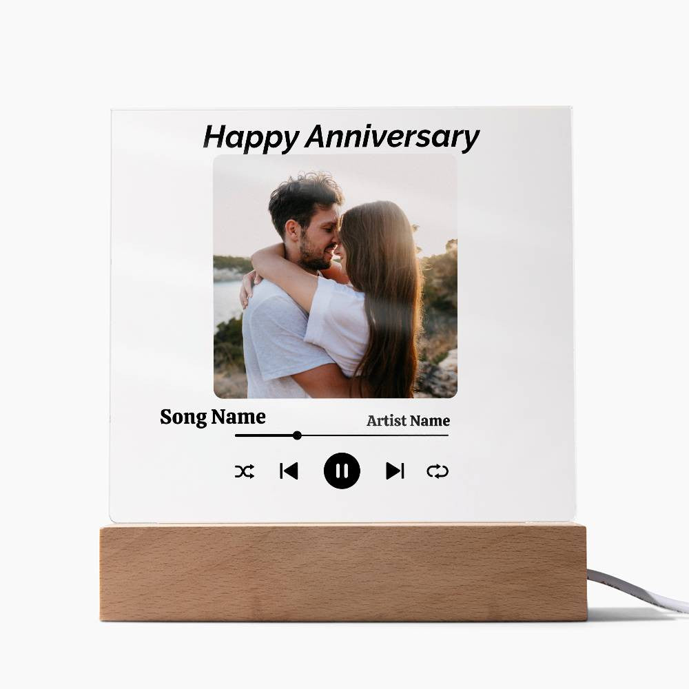 Special Song Acrylic Nightlight Any Occasion