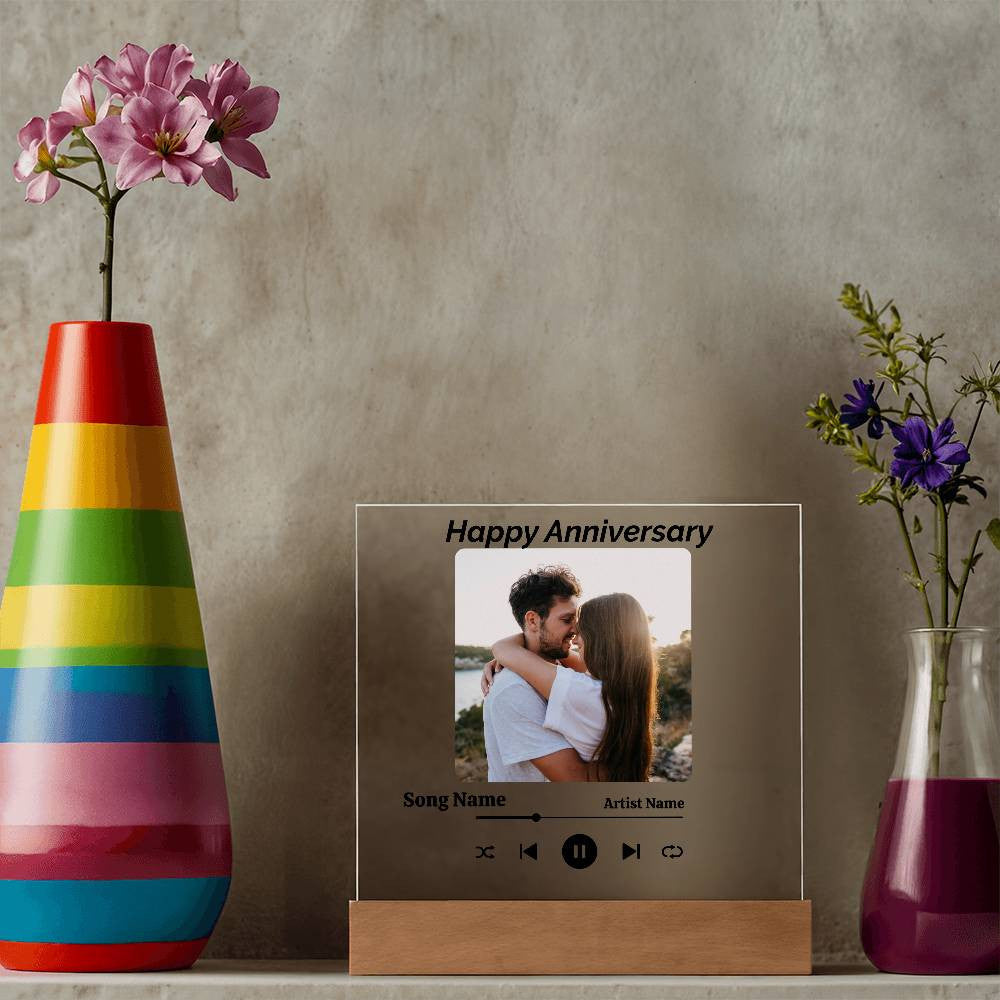 Special Song Acrylic Nightlight Any Occasion