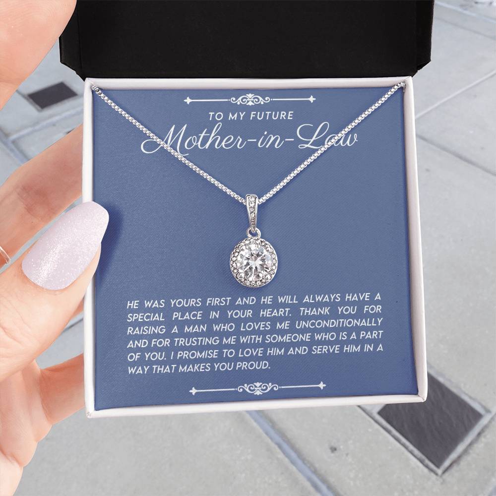 Future Mother-in-Law Gift from Bride | Wedding Gift | Eternal Hope Necklace