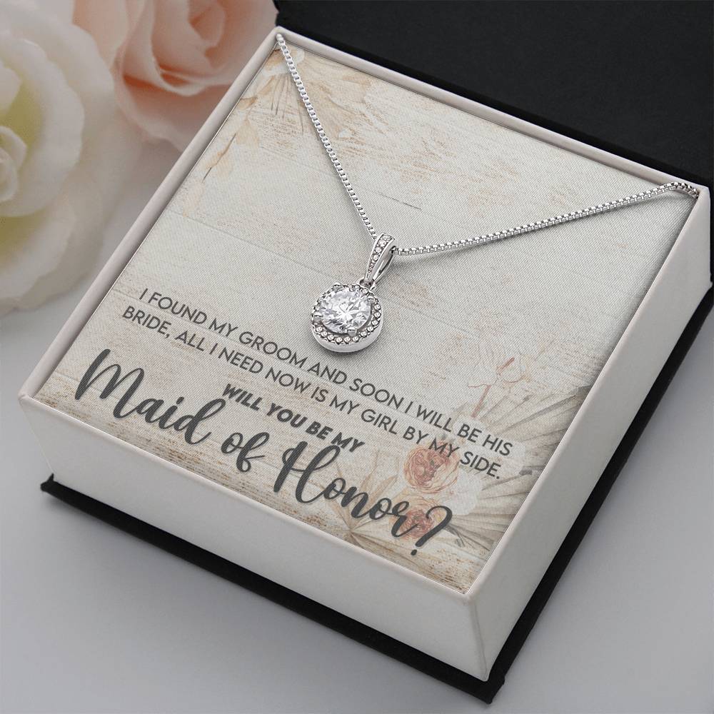 Maid of Honor Jewelry | Eternal Hope Necklace | Wedding Party Gift