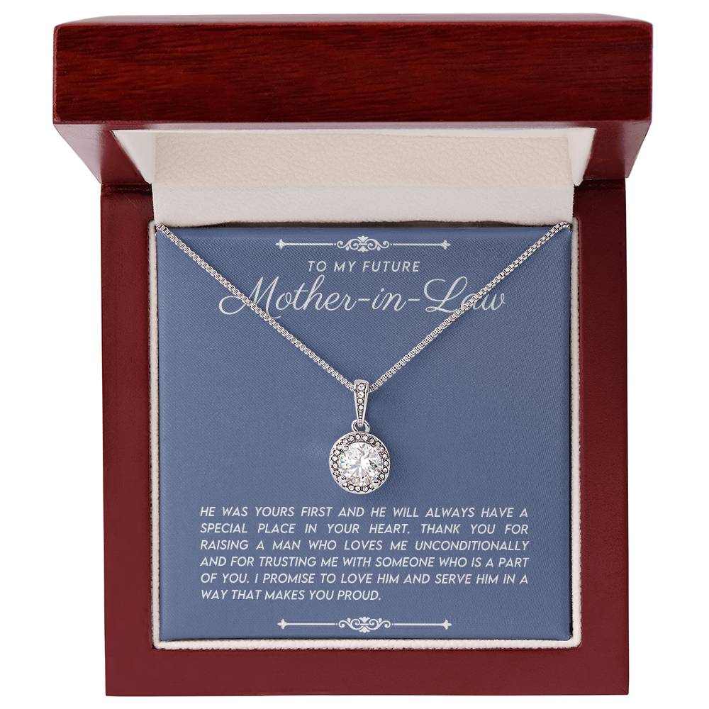 Future Mother-in-Law Gift from Bride | Wedding Gift | Eternal Hope Necklace