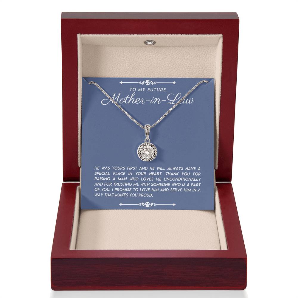 Future Mother-in-Law Gift from Bride | Wedding Gift | Eternal Hope Necklace