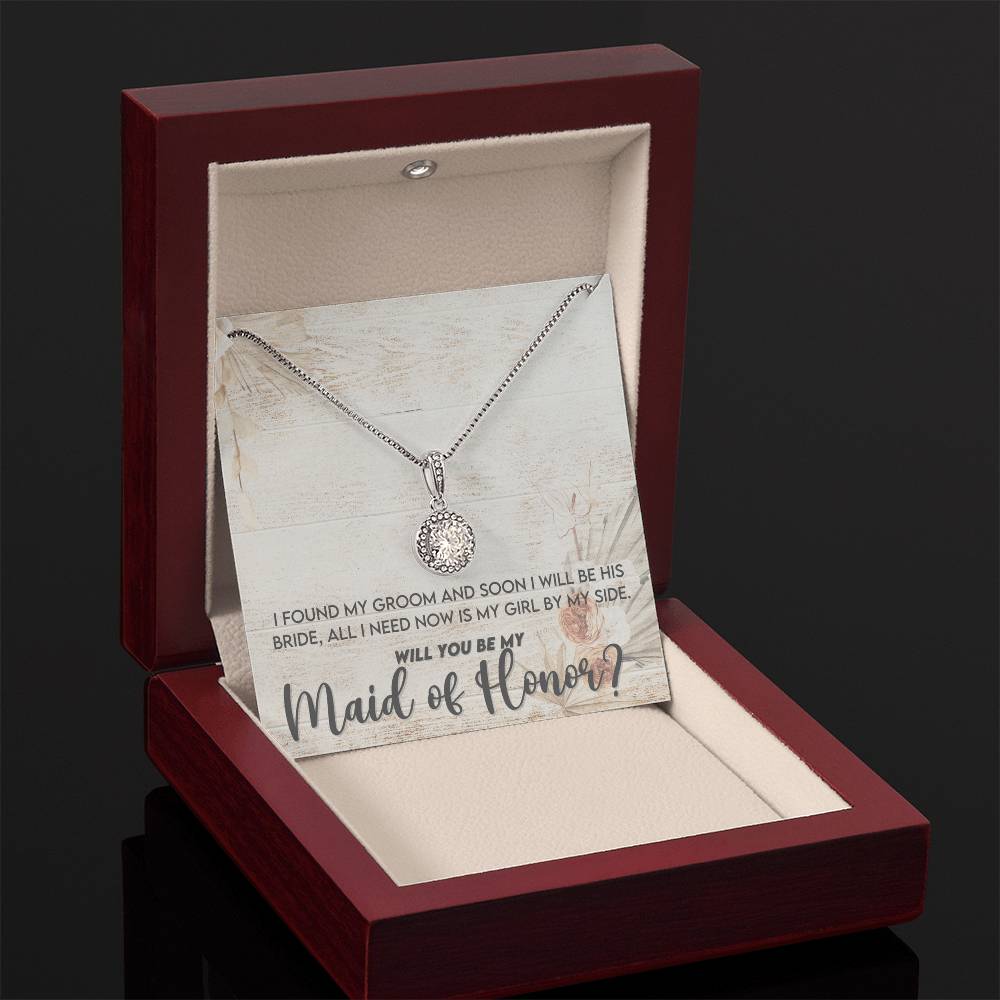 Maid of Honor Jewelry | Eternal Hope Necklace | Wedding Party Gift