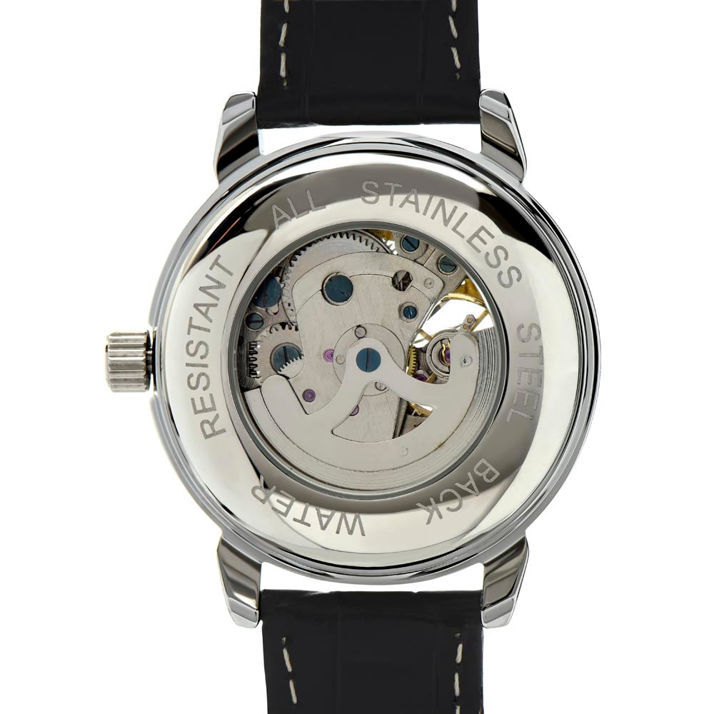 Parent's Gift to Son | Wedding Gift | Men's Openwork Watch
