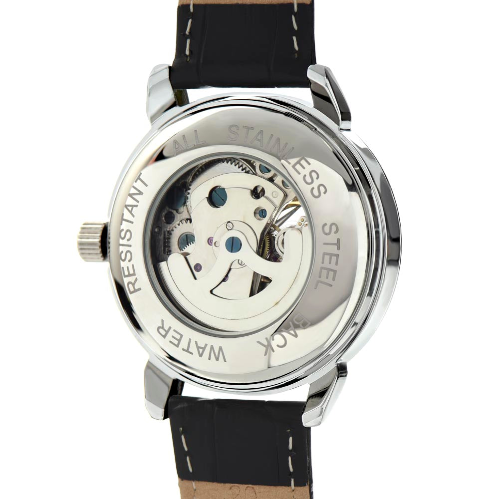 Bestman Gift | Wedding Gift | Men's Openwork Watch
