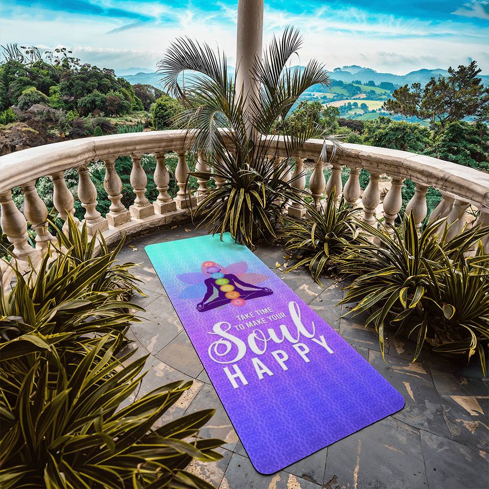 Yoga Mat - Make Your Soul Happy!