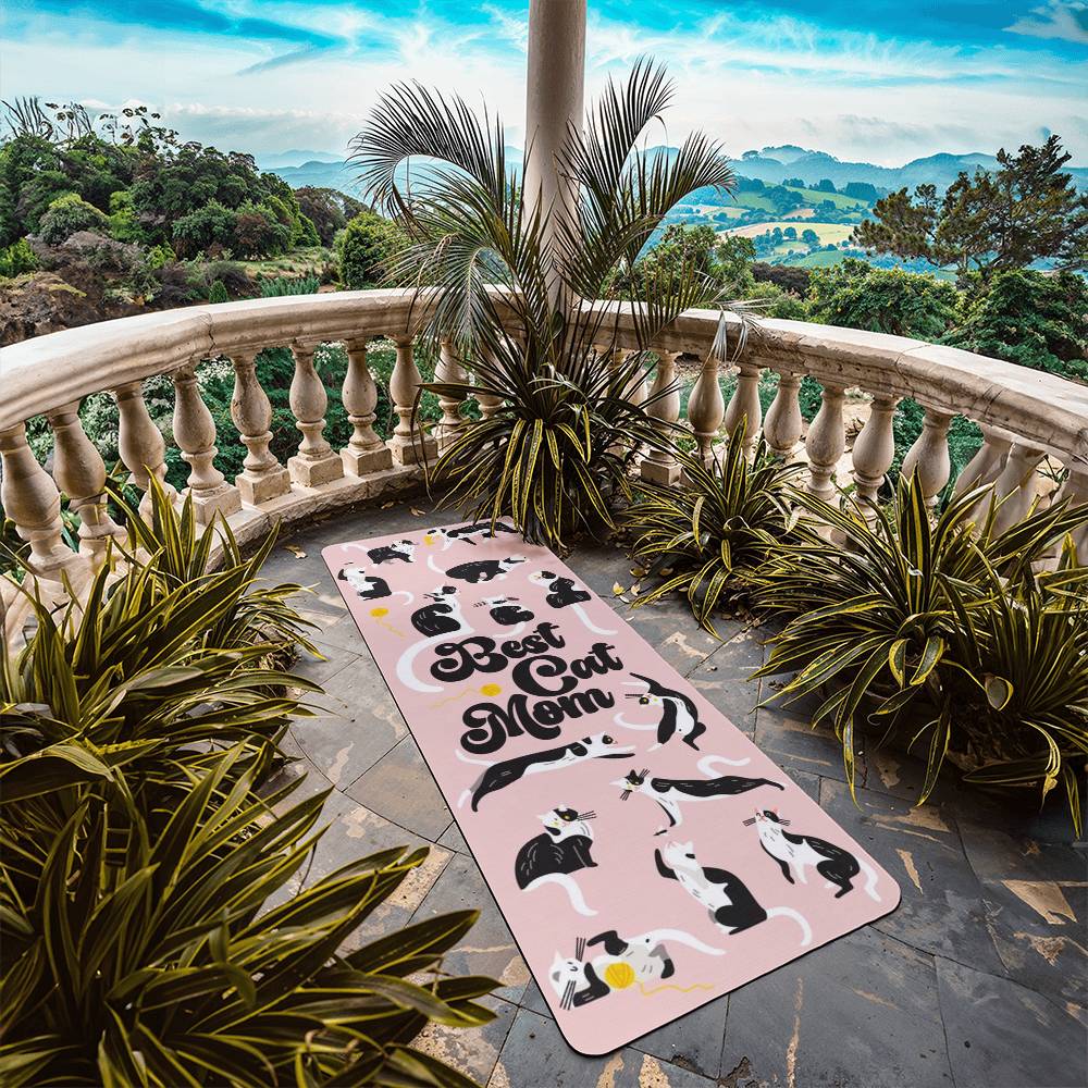 Yoga Mat - Best Cat Mom