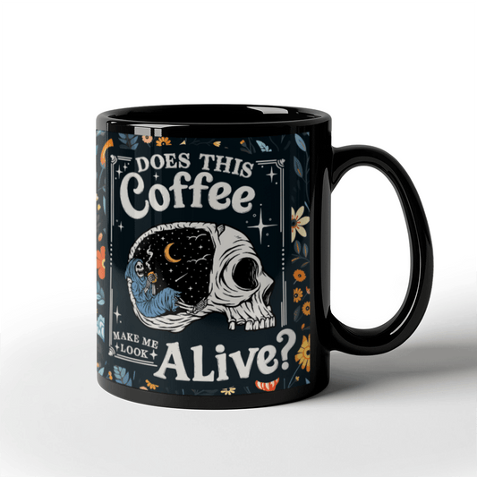 Does this Coffee?  Skull Mug