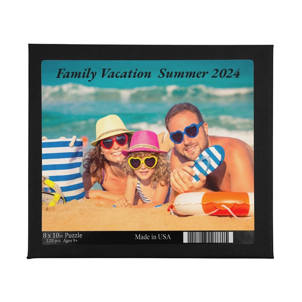 JD Family Puzzle 16 x 20 Personalized Photo Puzzles