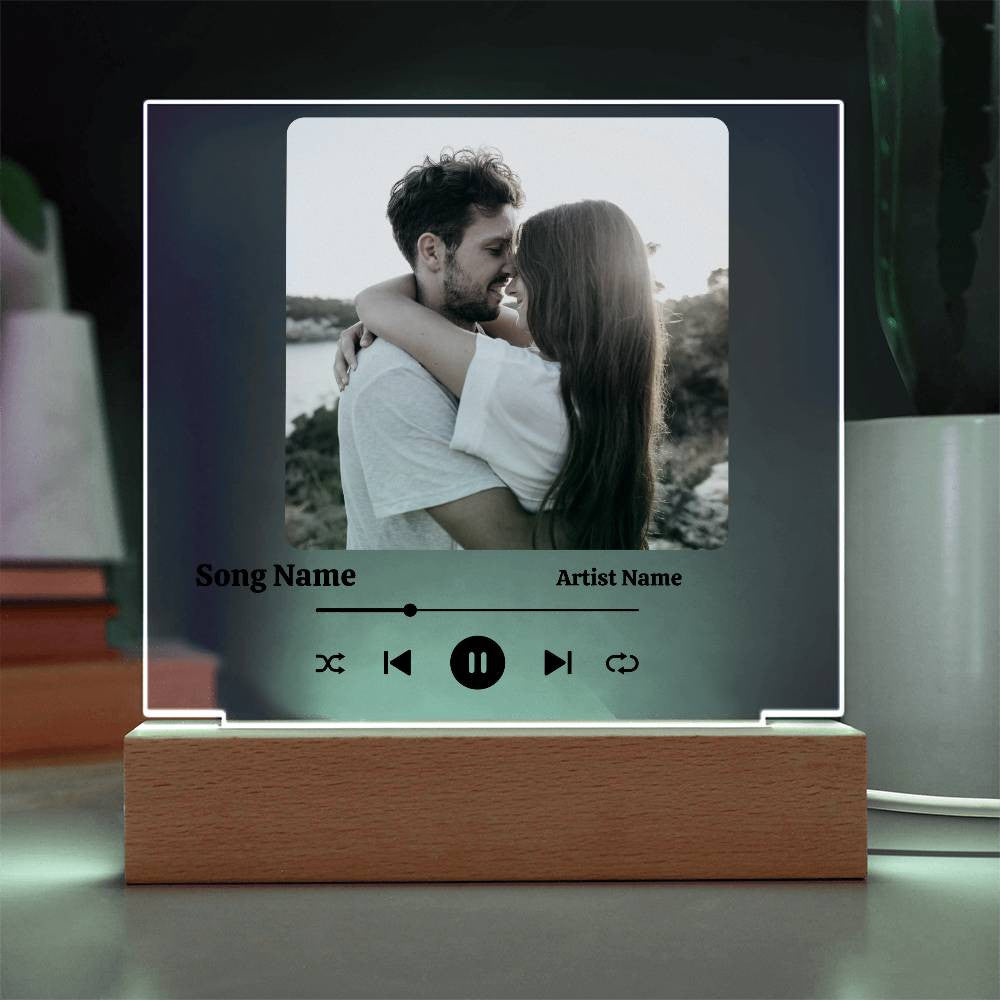 Special Song Acrylic Nightlight Any Occasion