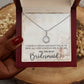 Bridesmaid Jewelry | Eternal Hope Necklace | Wedding Party Gift