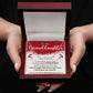 Granddaughter Christmas Name Necklace