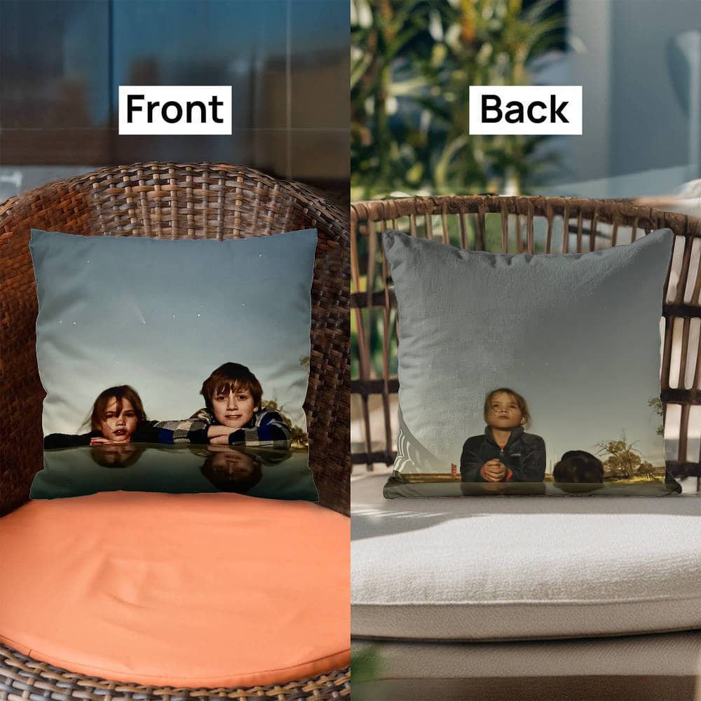 Classic Pillow Cover -  Photos Front & Back