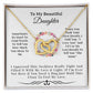 My Beautiful Daughter -  Interlocking Hearts Necklace