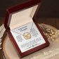 My Beautiful Daughter -  Interlocking Hearts Necklace